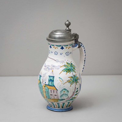 Antique Faience Jug, 1700s-VEI-2022781