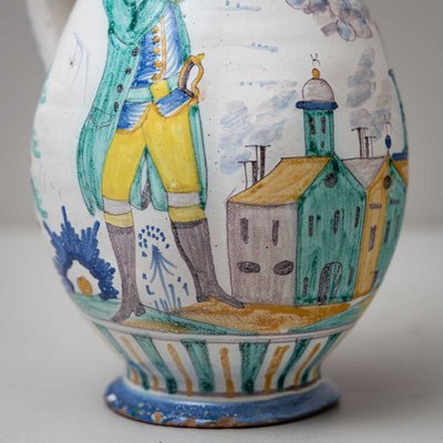 Antique Faience Jug, 1700s-VEI-2022781