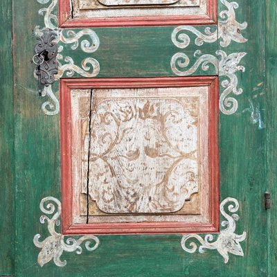 Antique Farmhouse Cupboard, Germany, 1749-ALF-2033460