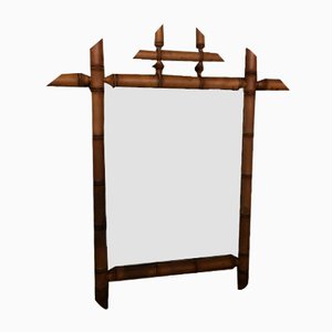 Antique Faux Bamboo Mirror-QJM-825937