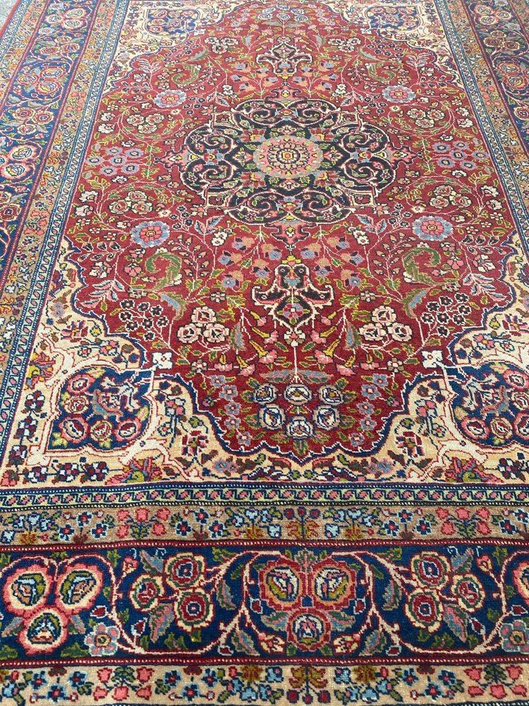 Antique Fine Tabriz Rug