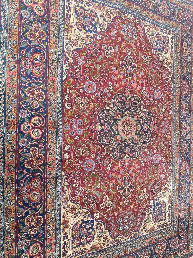 Antique Fine Tabriz Rug