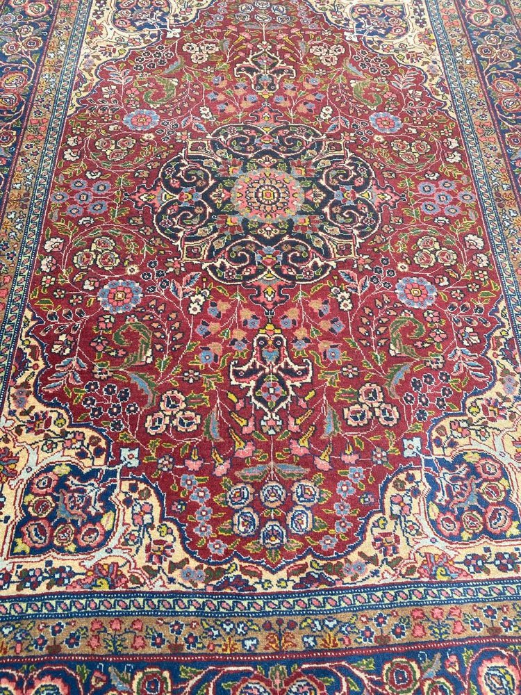 Antique Fine Tabriz Rug