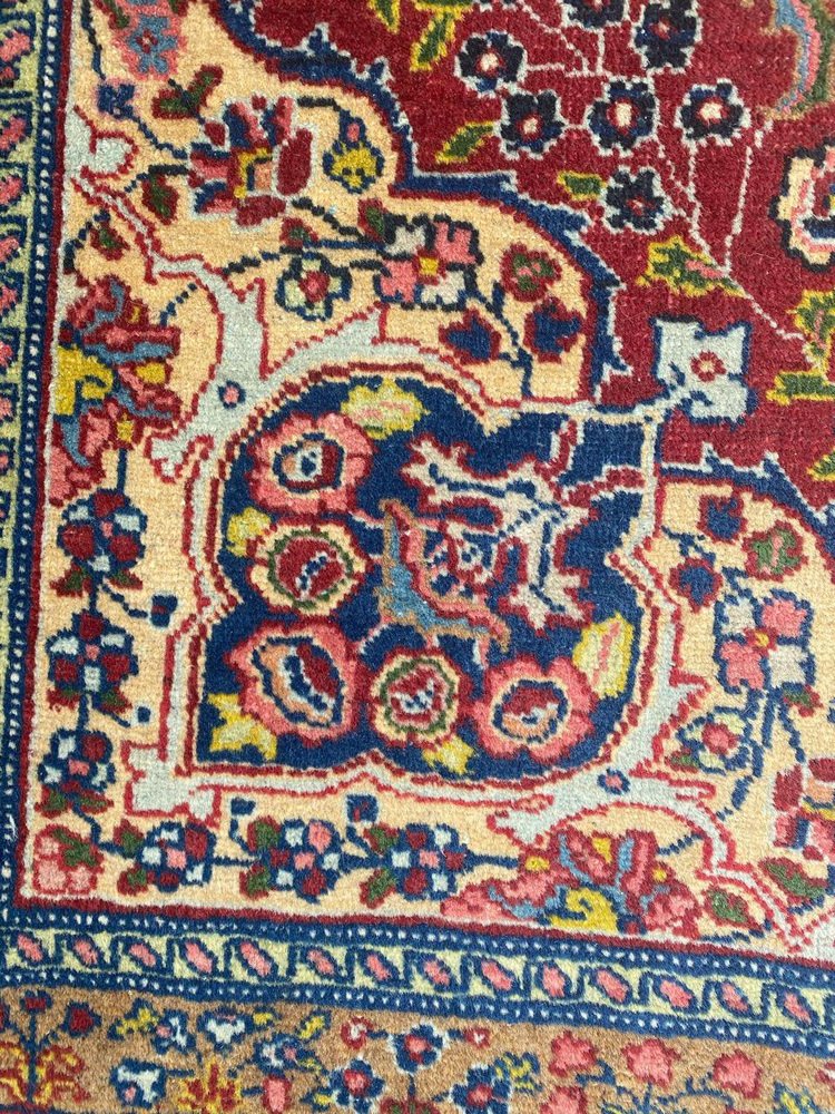 Antique Fine Tabriz Rug