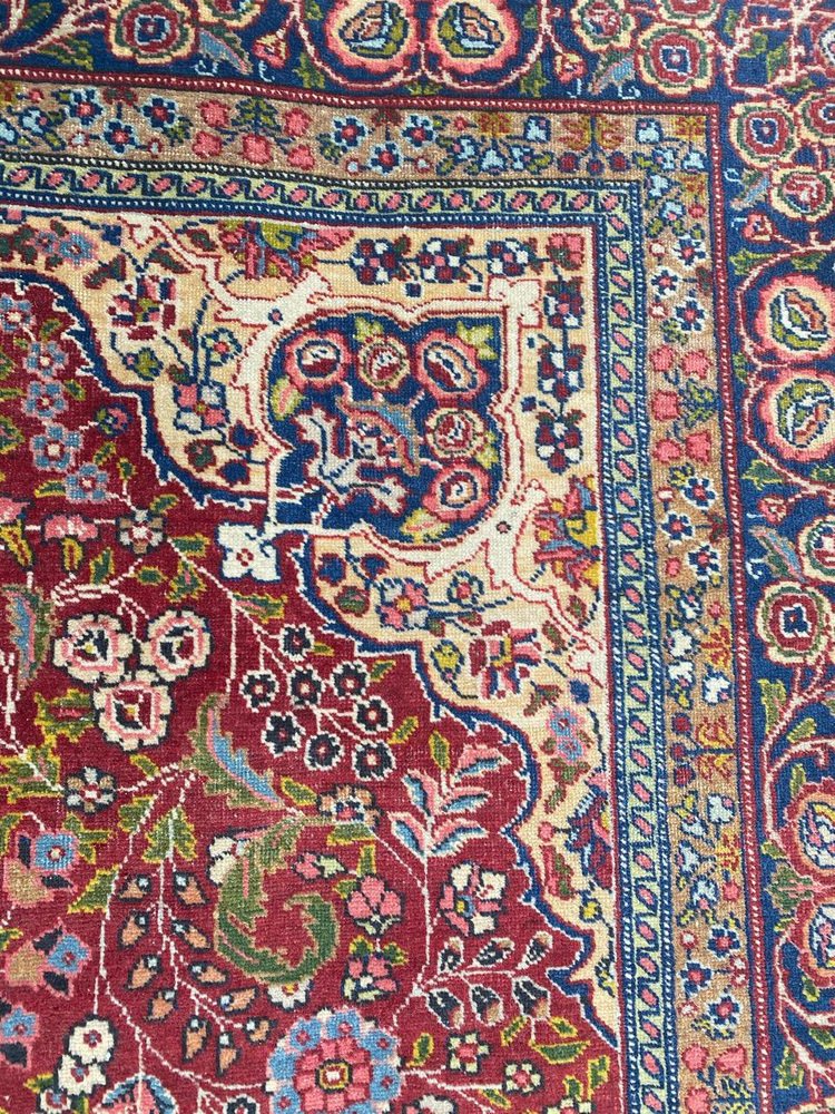 Antique Fine Tabriz Rug