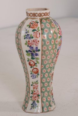 Antique Floral Hard Paste Vase-AOI-1447454