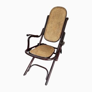 Antique Foldable No. 1 Lounge Chair by Michael Thonet for Thonet-SEI-1311200