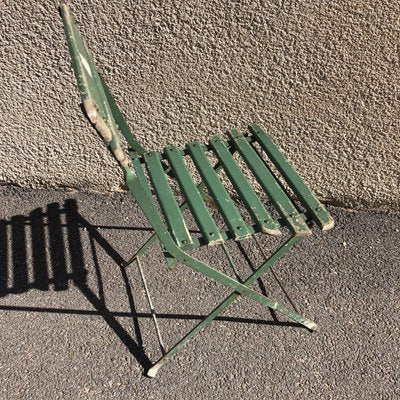 Antique Folding Chairs, 1900s, Set of 4-SDV-663619