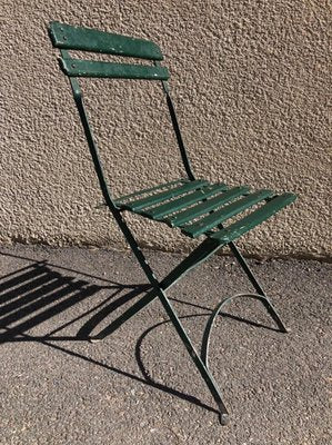 Antique Folding Chairs, 1900s, Set of 4-SDV-663619