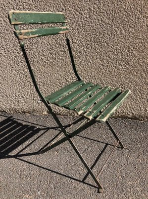 Antique Folding Chairs, 1900s, Set of 4-SDV-663619