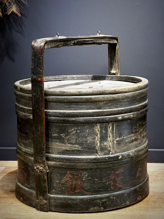 Antique Food Box in Wood