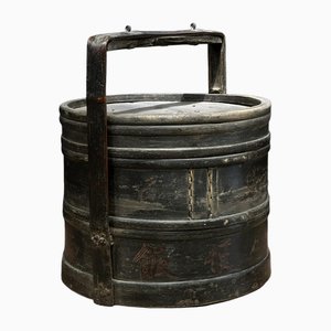 Antique Food Box in Wood-ZMG-1814480