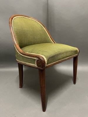 Antique Forest Green Office Chair-EK-1731528