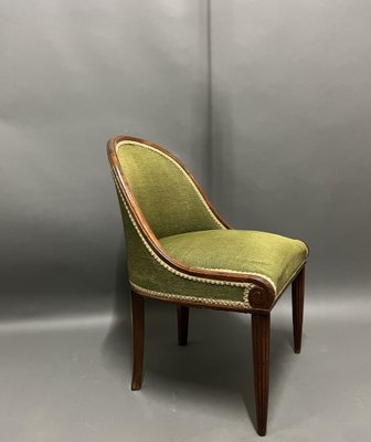 Antique Forest Green Office Chair-EK-1731528