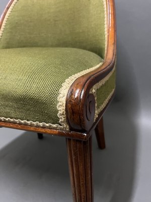 Antique Forest Green Office Chair-EK-1731528