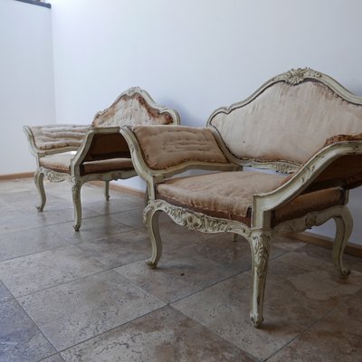 Antique French Armchairs, Set of 2-JRP-734115