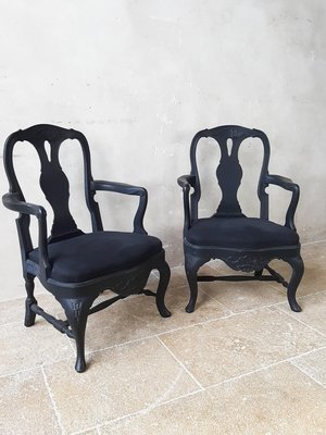 Antique French Armchairs, Set of 2-TDA-1376289