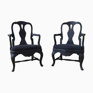 Antique French Armchairs, Set of 2-TDA-1376289