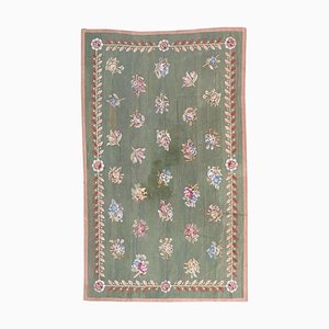 Antique French Aubusson Empire Design Rug-YMM-1061934