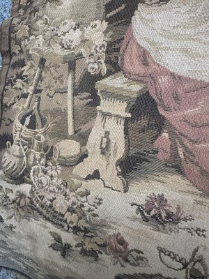 Antique French Aubusson Style Jacquard Tapestry, 1890s-YMM-1789520