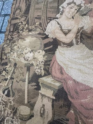 Antique French Aubusson Style Jacquard Tapestry, 1890s-YMM-1789520