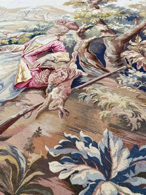 Antique French Aubusson Tapestry-YMM-1061572