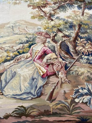 Antique French Aubusson Tapestry-YMM-1061572