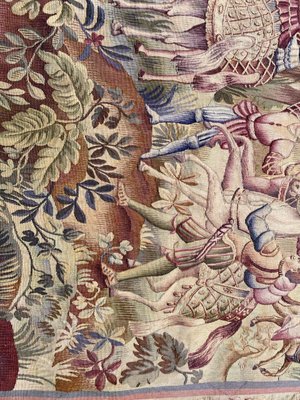 Antique French Aubusson Tapestry-YMM-1156855