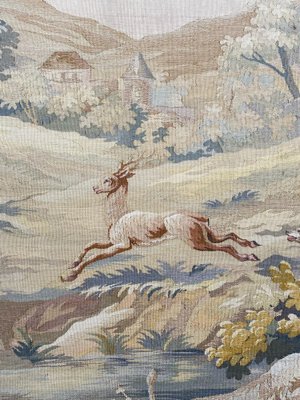 Antique French Aubusson Tapestry-YMM-1061572