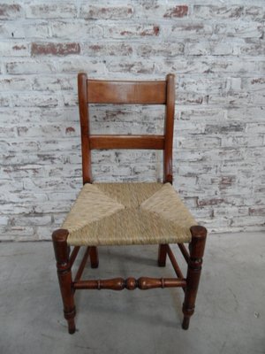 Antique French Campaign Chairs, Set of 4-PNJ-639535