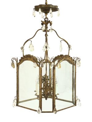 Antique French Ceiling Lamp, 1800s-CXC-674232