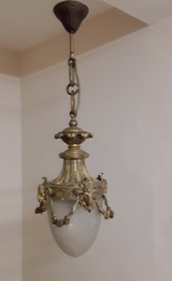 Antique French Ceiling Lamp, 1890s-HOI-1794445