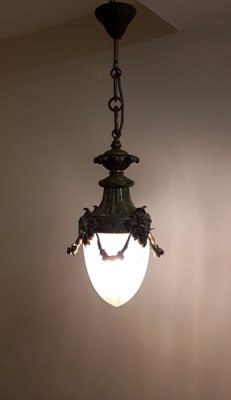 Antique French Ceiling Lamp, 1890s-HOI-1794445