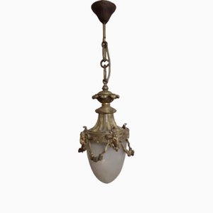 Antique French Ceiling Lamp, 1890s-HOI-1794445