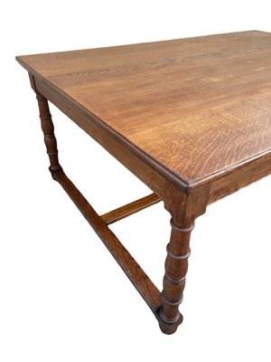 Antique French Embassy Oak Table-SDV-1332283