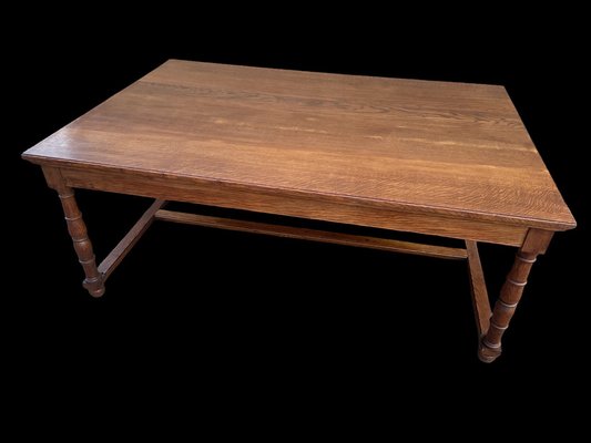 Antique French Embassy Oak Table-SDV-1332283