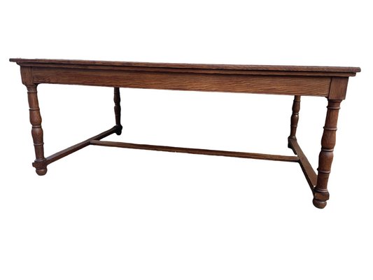 Antique French Embassy Oak Table-SDV-1332283