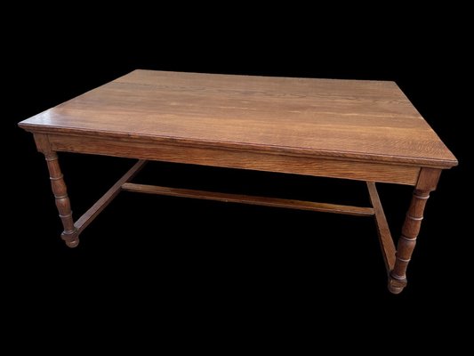 Antique French Embassy Oak Table-SDV-1332283