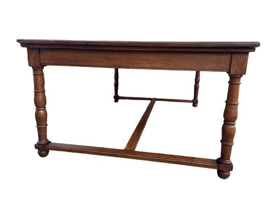 Antique French Embassy Oak Table-SDV-1332283