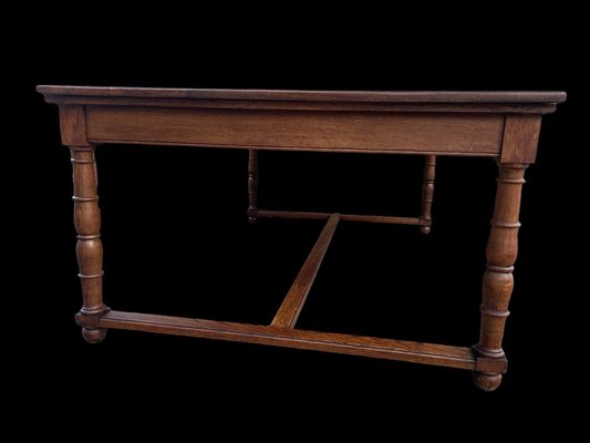 Antique French Embassy Oak Table-SDV-1332283