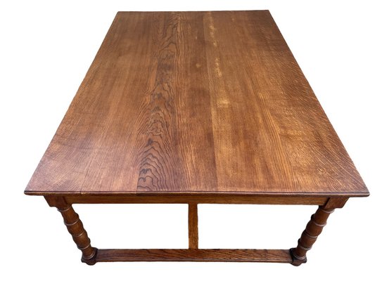 Antique French Embassy Oak Table-SDV-1332283