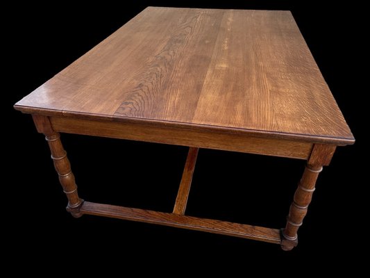 Antique French Embassy Oak Table-SDV-1332283