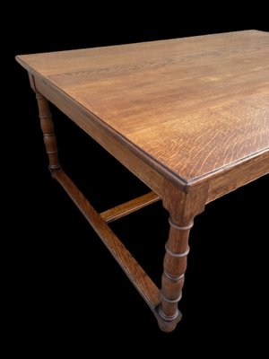 Antique French Embassy Oak Table-SDV-1332283