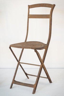 Antique French Folding Chairs, Set of 2-AOI-1106851