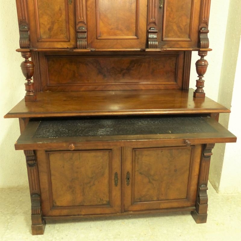 Antique French Founding Time Buffet, 1880s