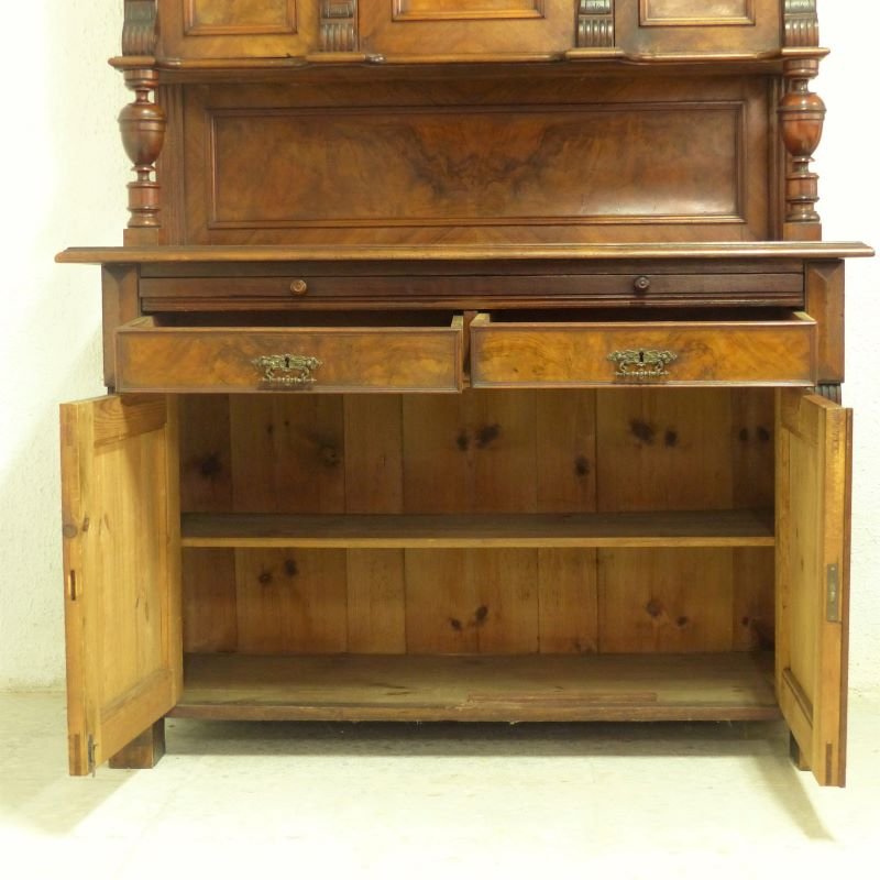 Antique French Founding Time Buffet, 1880s