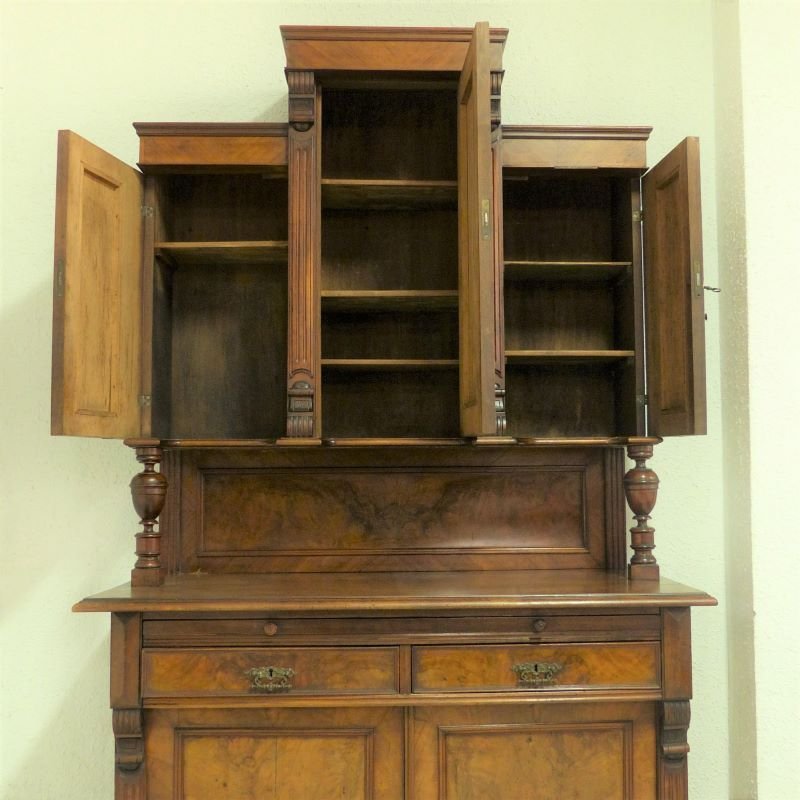 Antique French Founding Time Buffet, 1880s