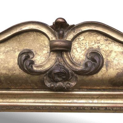 Antique French Golden Mirror-TBU-2043307