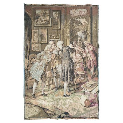 Antique French Jaquar Tapestry-YMM-1122958