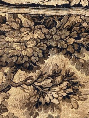 Antique French Jaquar Tapestry-YMM-1122962